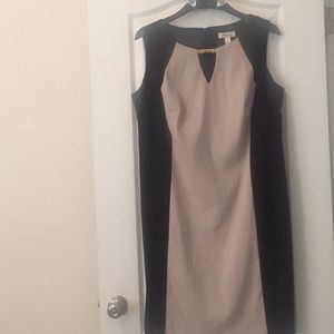 Maxi dress with gold embellishments